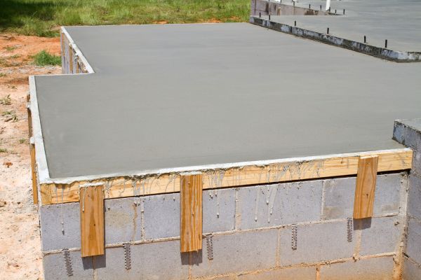 Cost of Poured Concrete Slab Service in Charleston